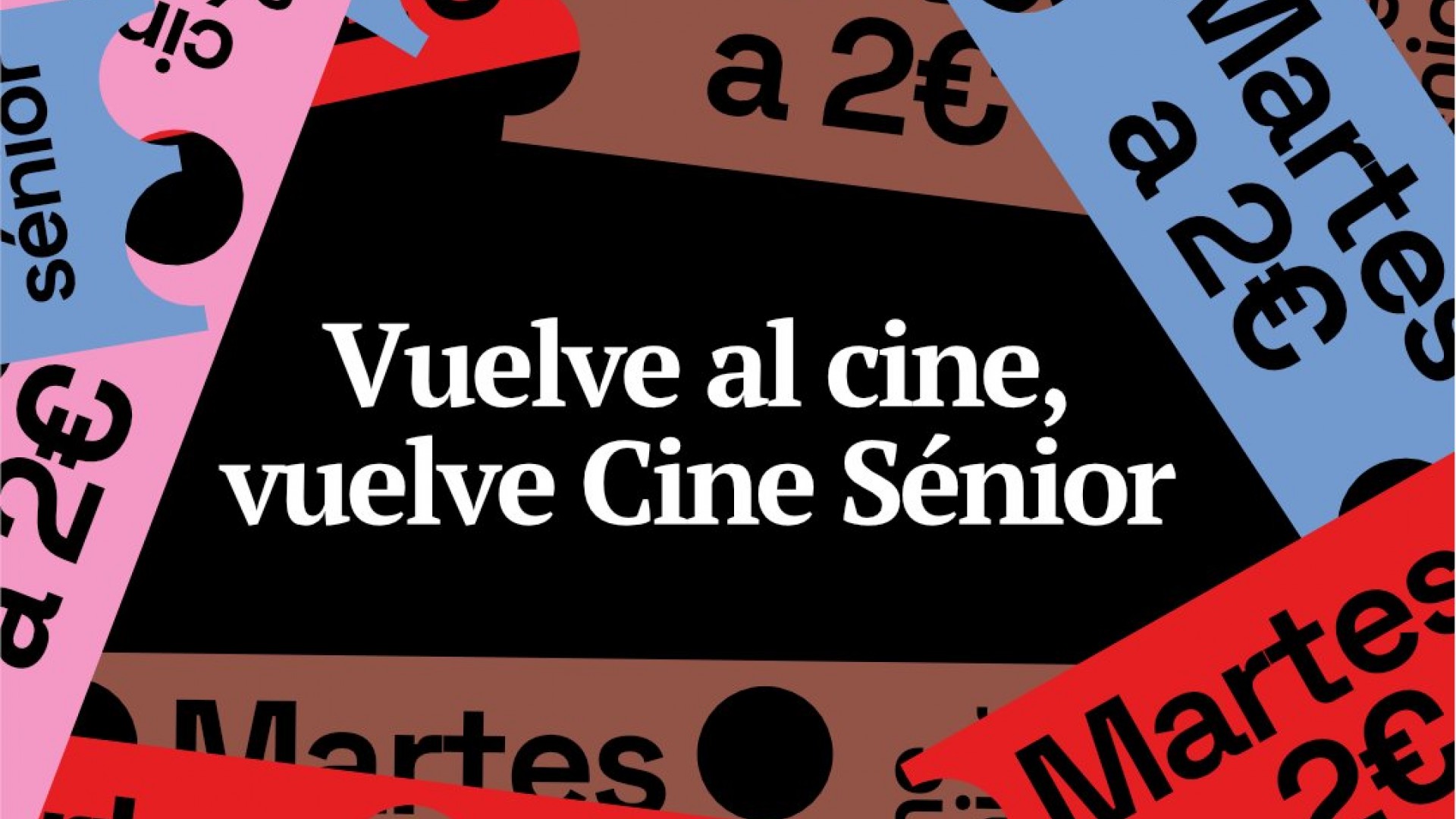 TICKETS FOR €2 EVERY TUESDAY WITH CINE SÉNIOR PROGRAMME