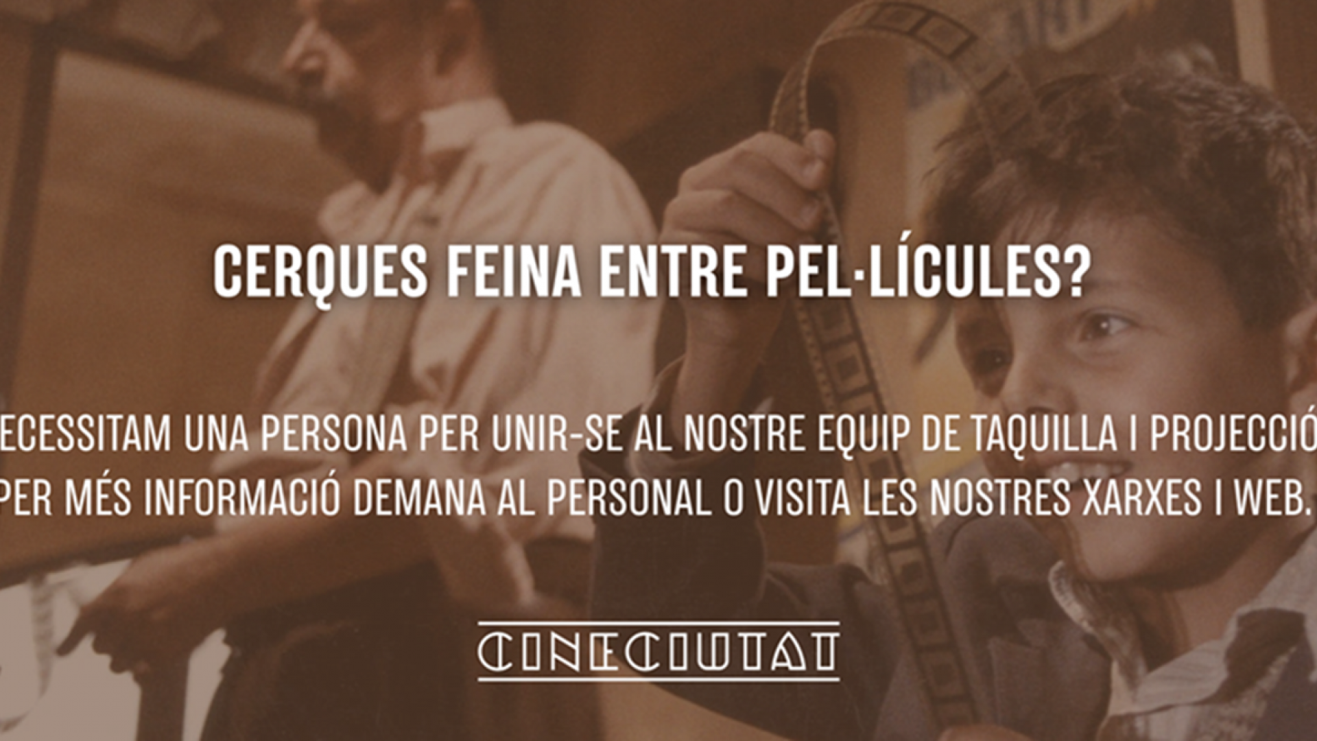Trabaja en CineCiutat