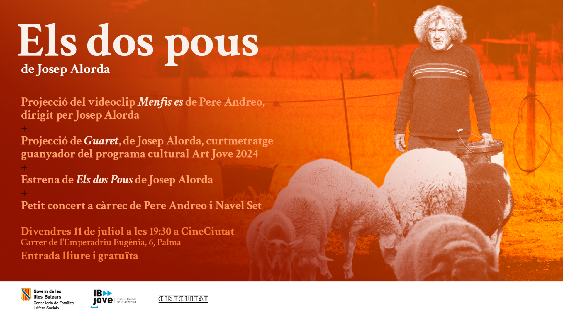 Presentación del curtmetraje 'Els dos pous' de Josep Alorda