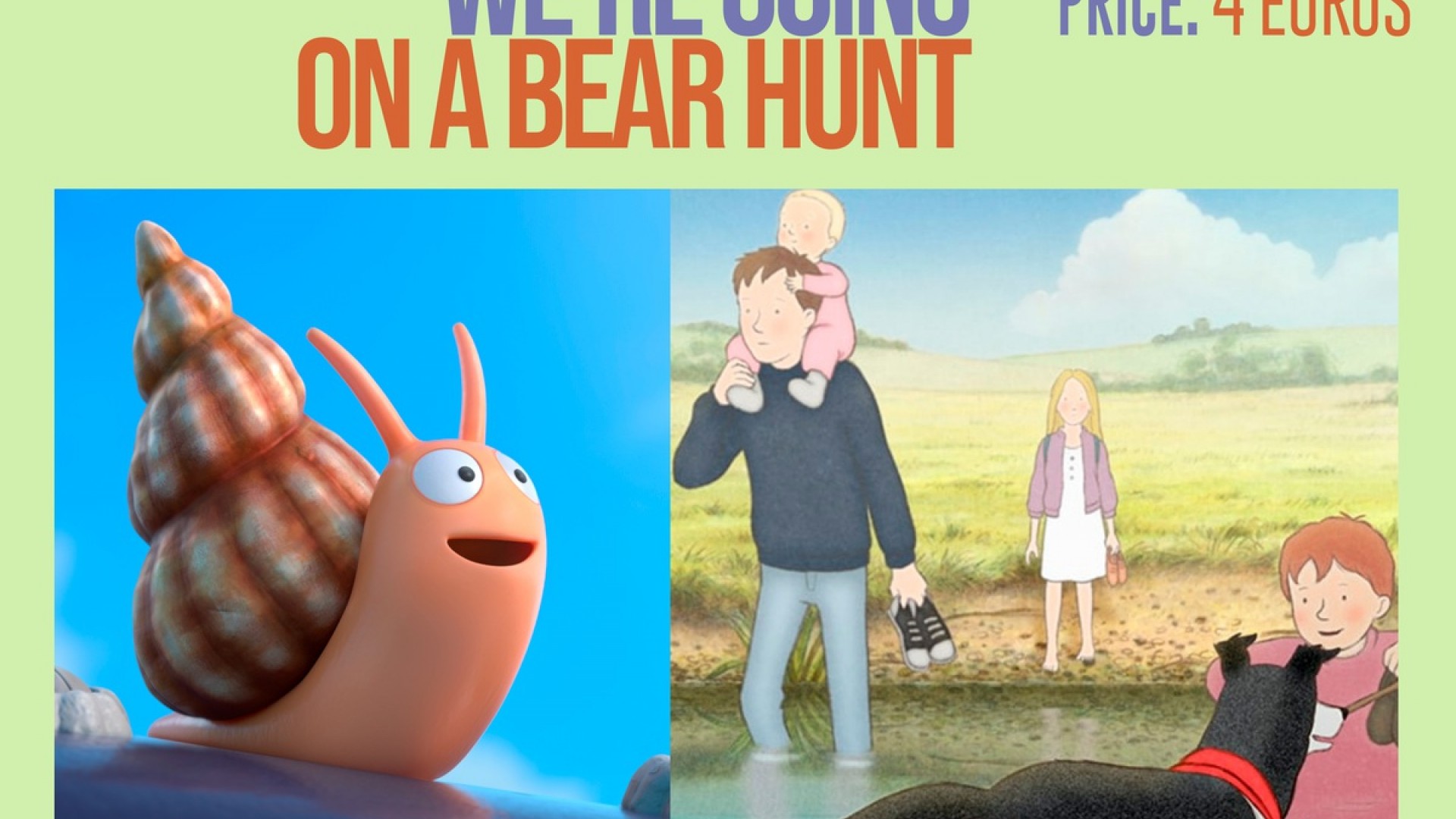 Snail and the whale + We're going on a bear hunt