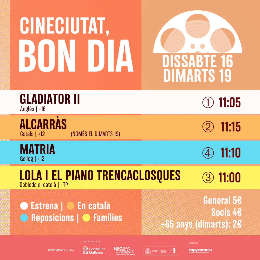 CINECIUTAT, BON DIA!