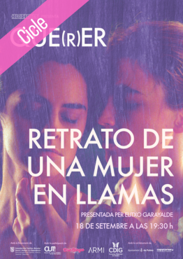 RETRATO DE UNA MUJER EN LLAMAS