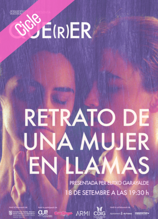 RETRATO DE UNA MUJER EN LLAMAS