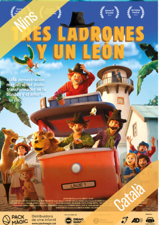 TRES LLADRES I UN LLEÓ 