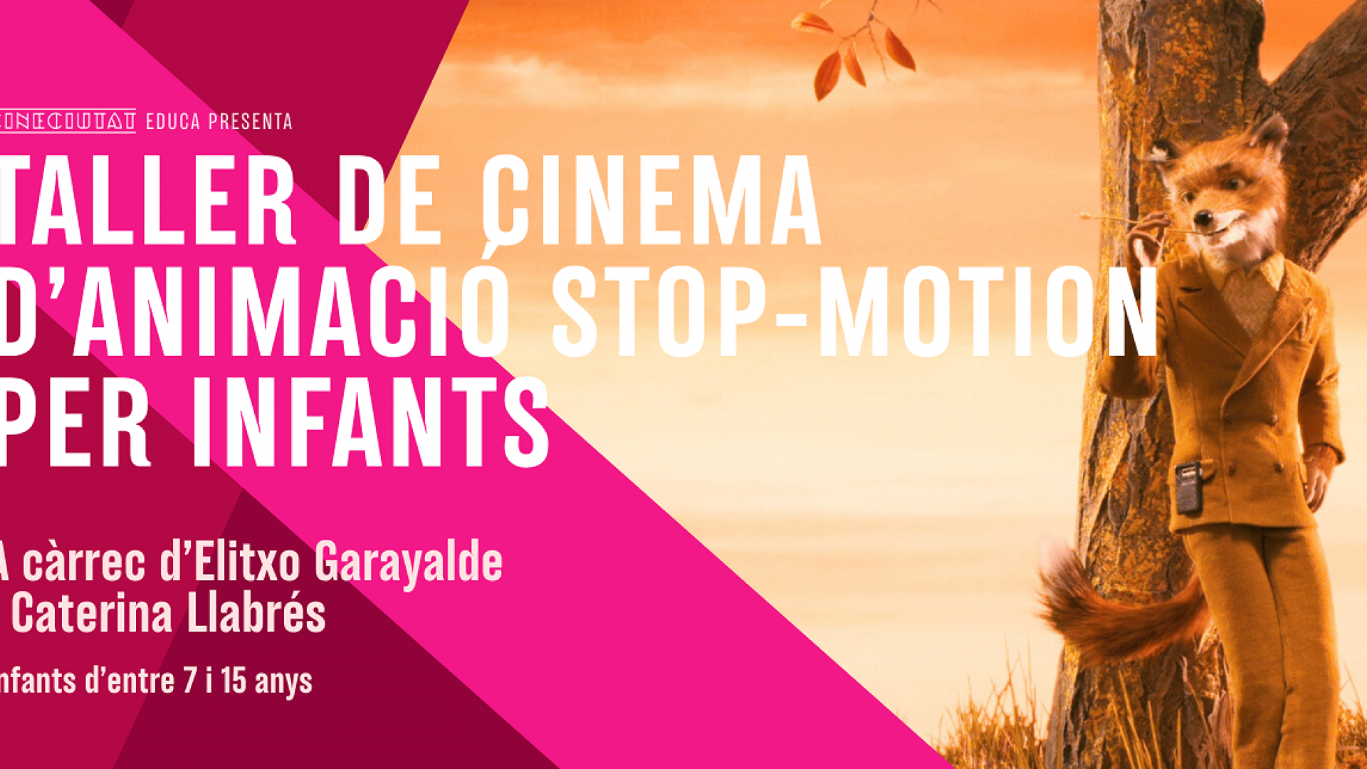 Taller de cine Stop Motion (actividad dirigida a jóvenes de entre 7 y 15 años)